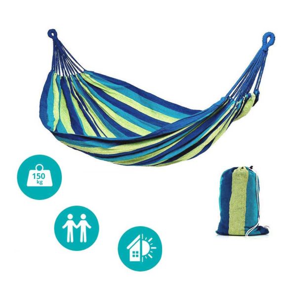 Kétszemélyes függőágy-kék