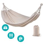 Kétszemélyes függőágy-bézs