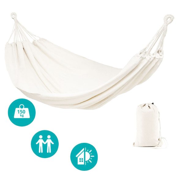 Kétszemélyes függőágy-natúr