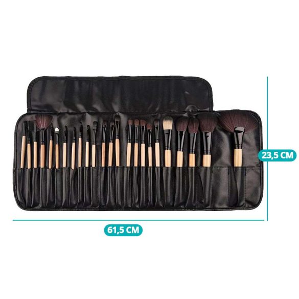 24 részes sminkecset készlet