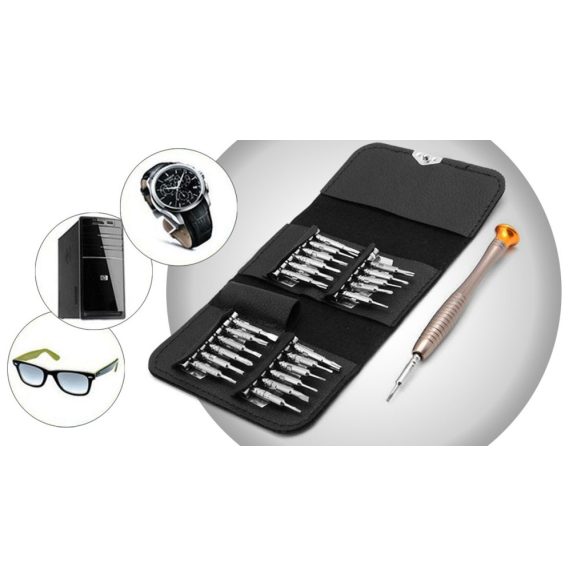 25 részes precíziós csavarhúzó készlet