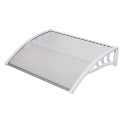   Műanyag előtető több méretben és színben-120x90 cm-fehér