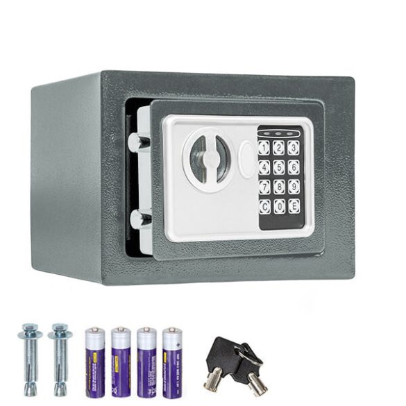 Digitális széf 2 típusban - kicsi, szürke