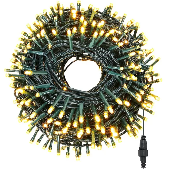 LED fényfüzér választható méretben és színben-480 LED-es -melegfehér