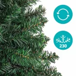 Nordmann műfenyő fém talppal, 4 méretben-120 cm