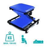 Gurulós aláfekvő és szerelő szék