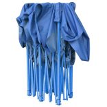 Összecsukható kerti pavilon több típusban-2,9x4,25 méteres-kék-pavilon+hordtáska