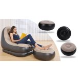 Felfújható fotel lábtartóval