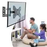 Falra rögzíthető, kihajtható TV tartó konzol, 14-42"