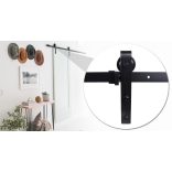 Tolóajtó sín szett 2 típusban-dupla