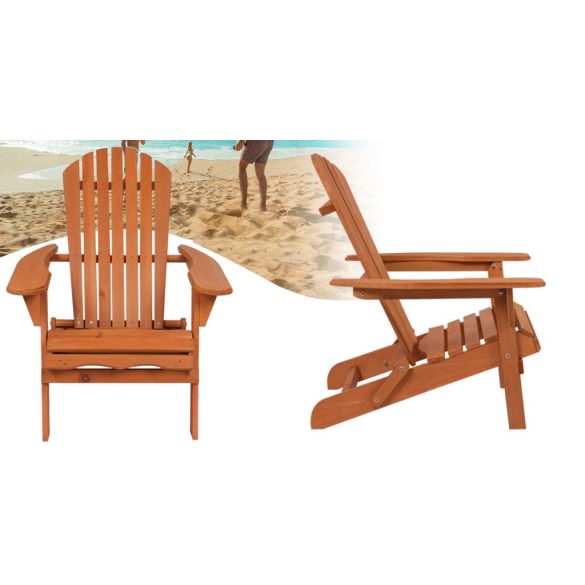 Fa, összecsukható kerti szék