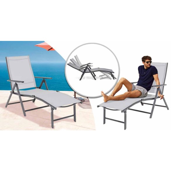 Comfort napozóágy, dönthető és állítható