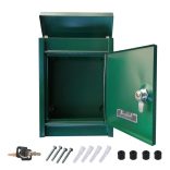 Fém postaláda több színben-zöld