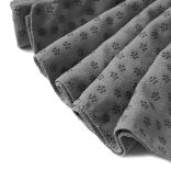 Csúszásgátlós jógatörölköző ajándék táskával-szürke