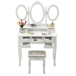 Fésülködő asztal Milano, több színben-fehér