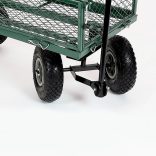 Fém kerti kézikocsi, 300 kg teherbírással