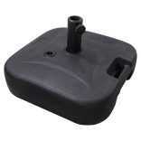 Tölthető napernyő talpak több típusban-négyszög alakú talp