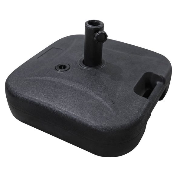 Tölthető napernyő talpak több típusban-négyszög alakú talp