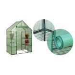 Mobil melegház polcokkal