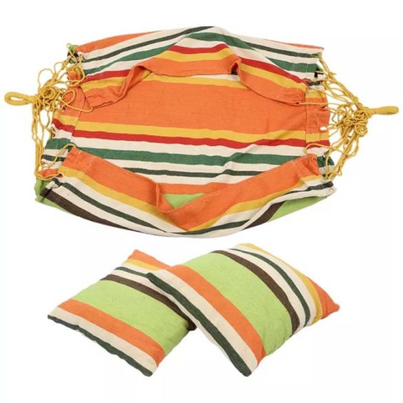 Függőszék párnával-narancssárga