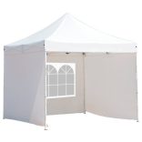 Pavilon ponyva több típusban-2,9x2,9 méteres tető és oldalfal ponyva