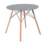 4 db modern étkezőszék asztallal, 3 színben-szürke