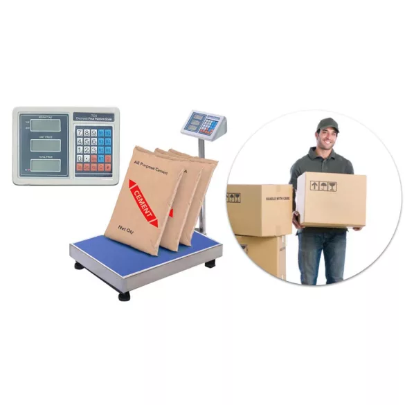 Digitális mérleg 300 kg-ig