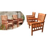 Fa 2 személyes kerti garnitúra 