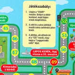 Gyerekszőnyeg 130*180cm, több típusban-Társasjáték