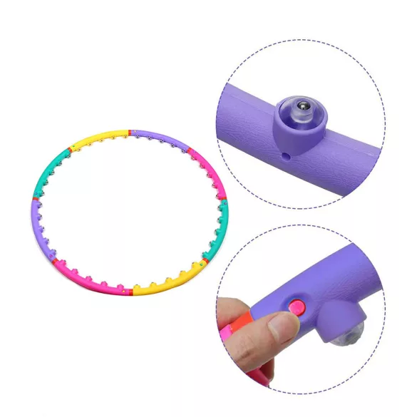 Színes hulahopp karika 98 cm
