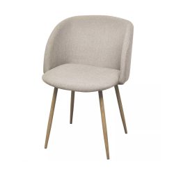 Betti kárpitozott szék, 2 db -bézs