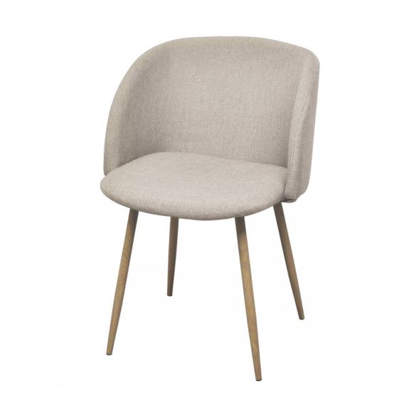 Betti kárpitozott szék, 2 db -bézs