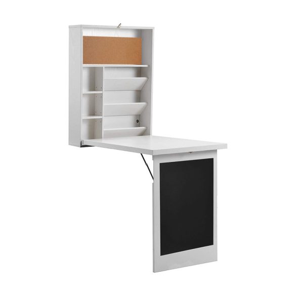 Lehajtható asztal több színben-fehér