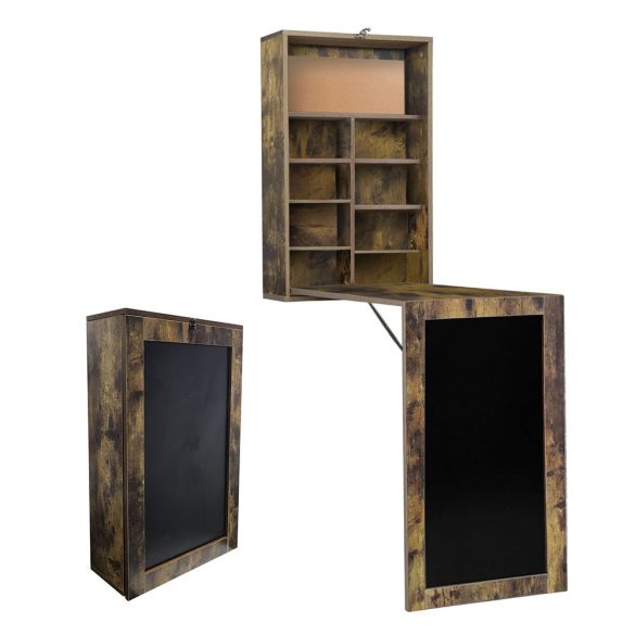 Lehajtható asztal több színben-barna