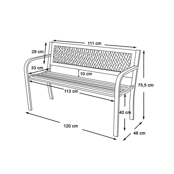 Kerti pad, több típusban-rácsos