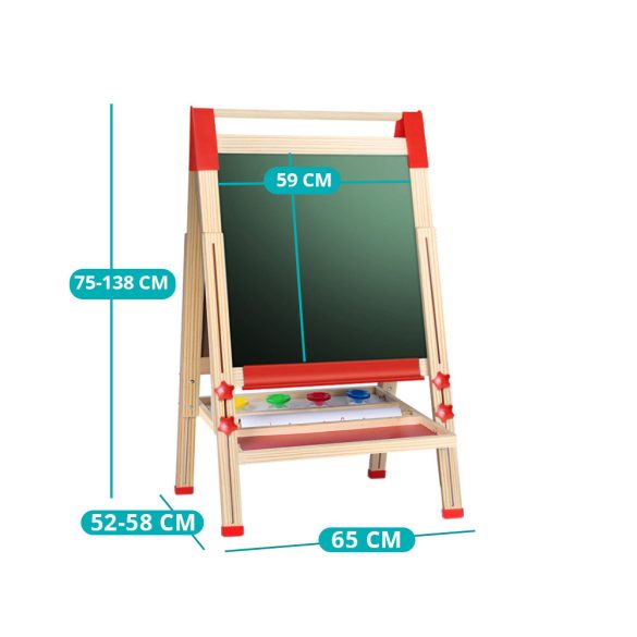 Kétoldalas fa játéktábla