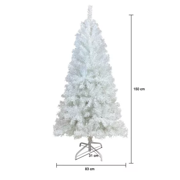 Fehér műfenyő - több méretben-150 cm-es