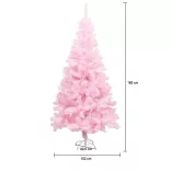 Rózsaszín műfenyő - több méretben-180 cm-es 