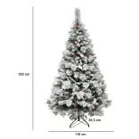 Havas műfenyő - több típusban-180 cm-es 
