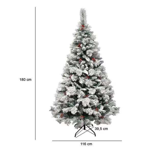 Havas műfenyő - több típusban-180 cm-es 