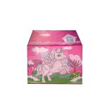 Kiszínezhető játék sátor több típusban-unikornis