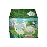 Kiszínezhető játék sátor több típusban-dinoszaurusz