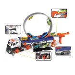 Kamion hurokpálya kisautókkal