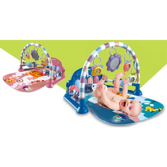 Zongorás játszószőnyeg - több típusban-kék