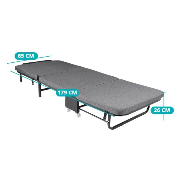 Vendégágy több típusban-szürke