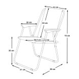 Horgász szék, 2 db