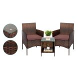 Polyrattan kerti bútor szett