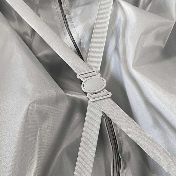 Utazóbőrönd szett kozmetikai táskával, több színben-acélkék