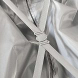 Utazóbőrönd szett kozmetikai táskával, több színben-fekete