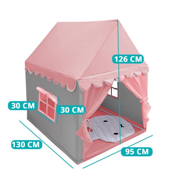 Gyermek játszóház, több típusban - rózsaszín